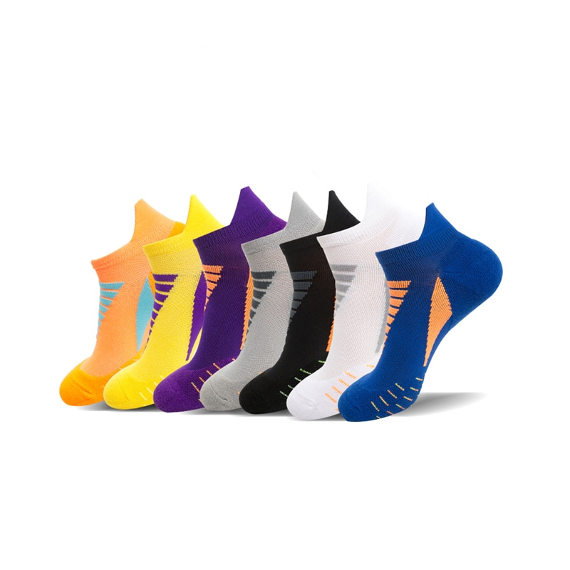 Unisex Colorful Short Cycling Socks